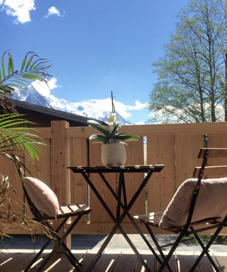 Chalet Le Petit Nicolas, Jacuzzi, Vue Mont Blanc Chamonix Exterior foto