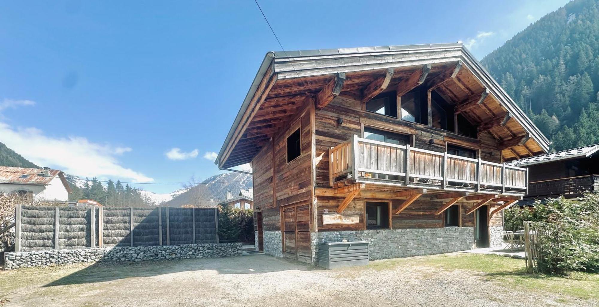 Chalet Le Petit Nicolas, Jacuzzi, Vue Mont Blanc Chamonix Exterior foto
